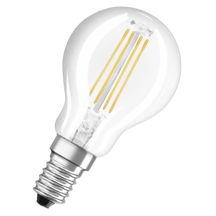 Lâmpada LED FILAMENT P40 E14/4W/230V 4000K - Osram