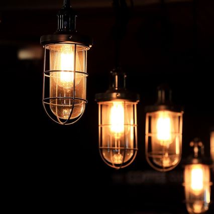 Lâmpada LED FILAMENT ST64 E27/4W/230V 2200K