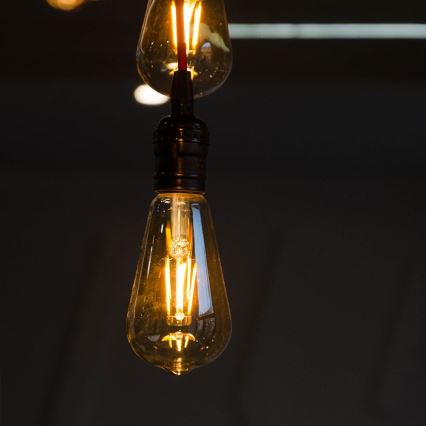 Lâmpada LED FILAMENT ST64 E27/6W/230V 2200K