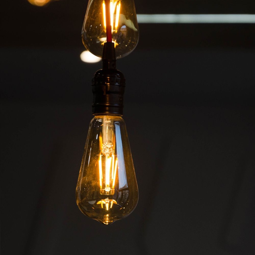 Lâmpada LED FILAMENT ST64 E27/6W/230V 2200K