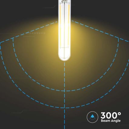 Lâmpada LED FILAMENT T20 E14/4W/230V 3000K