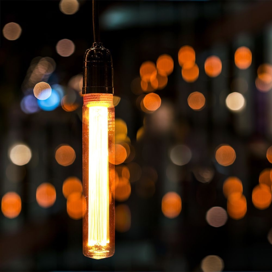Lâmpada LED FILAMENT T30 E27/2W/230V 1800K Art Edition