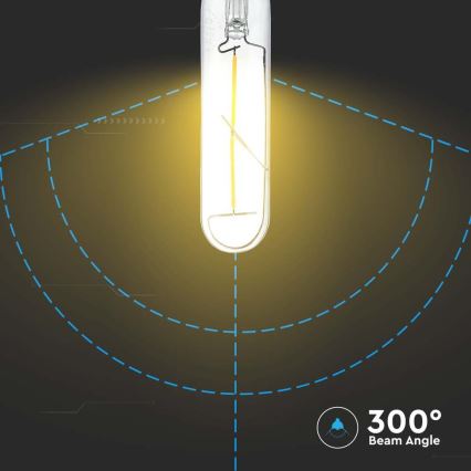 Lâmpada LED FILAMENT T30 E27/2W/230V 3000K