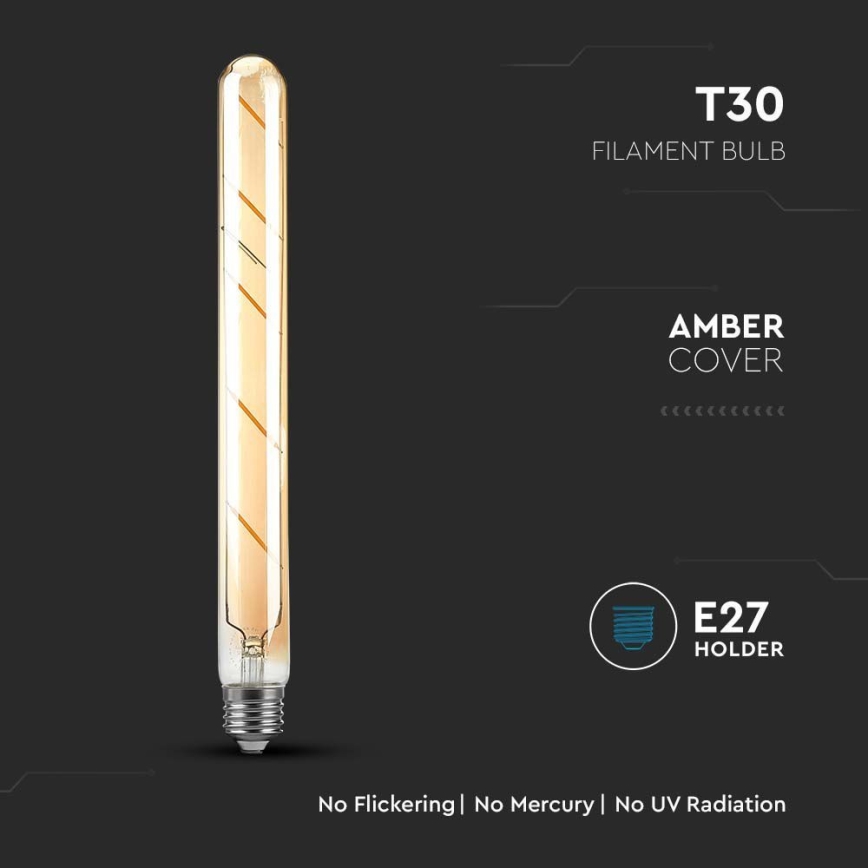 Lâmpada LED FILAMENT T30 E27/5W/230V 2200K