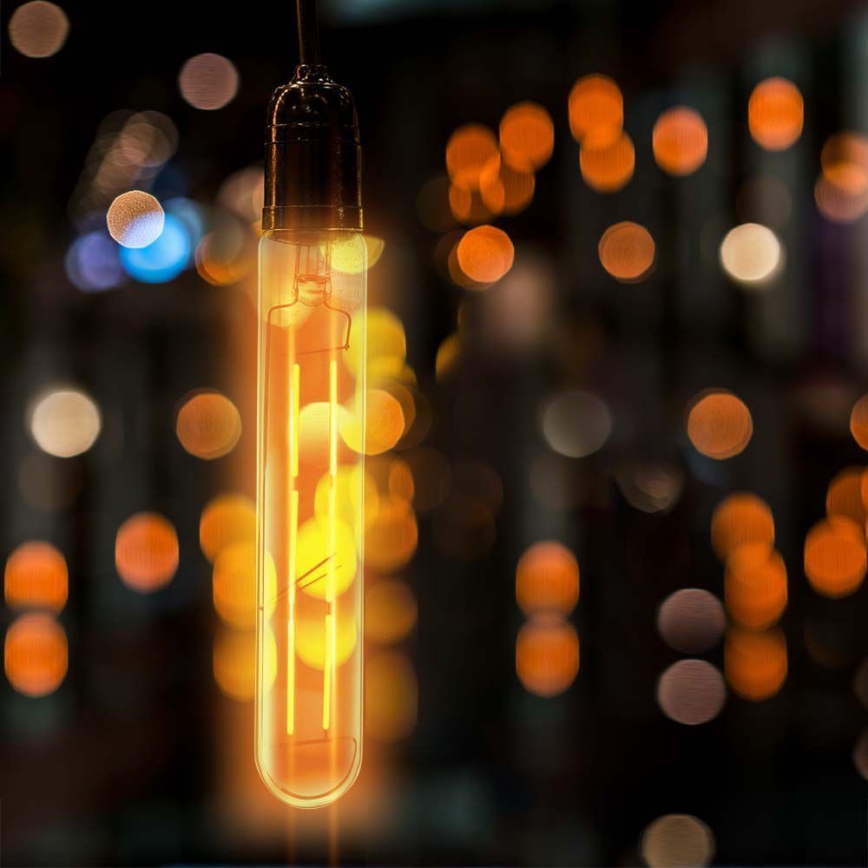 Lâmpada LED FILAMENT T30 E27/6W/230V 2200K