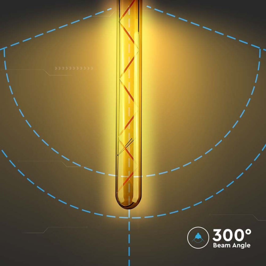 Lâmpada LED FILAMENT T30 E27/7W/230V 2200K