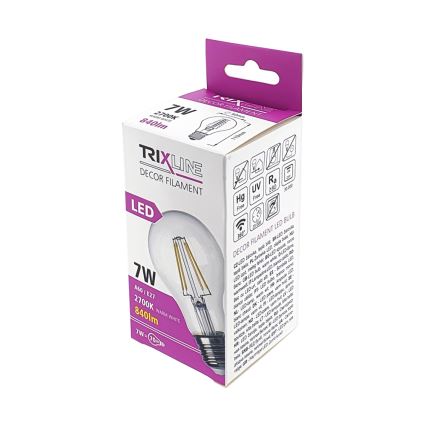 Lâmpada LED FILAMENT VINTAGE A60 E27/7W/230V 2700K