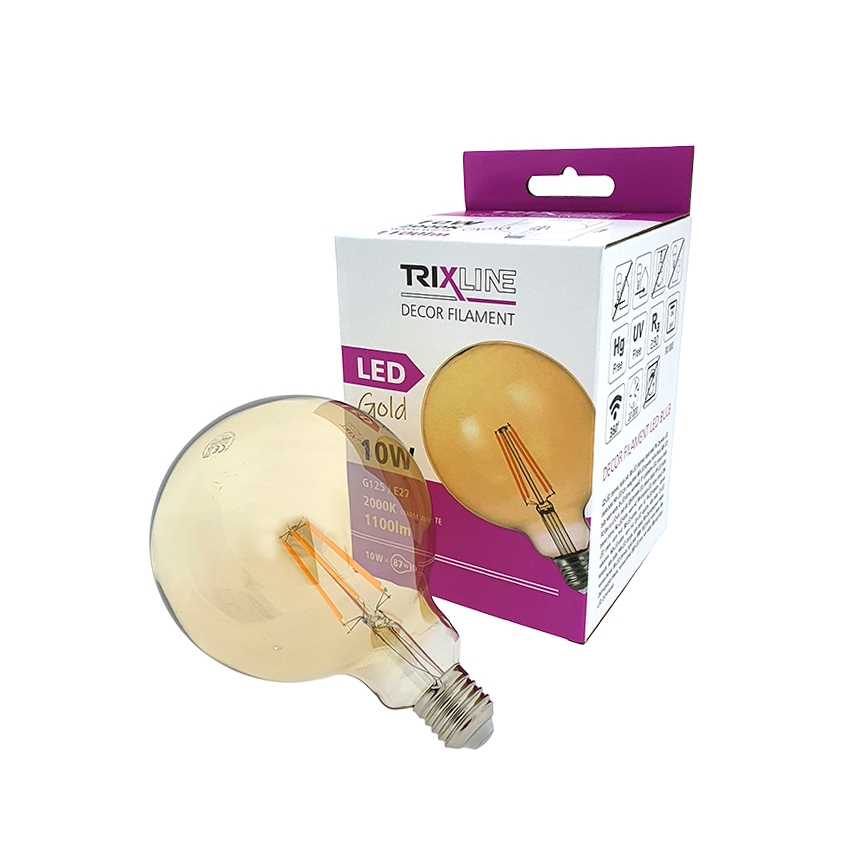 Lâmpada LED FILAMENT VINTAGE E27/10W/230V 2000K