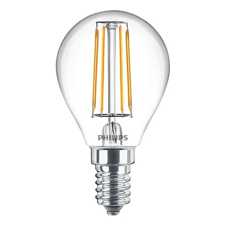 Lâmpada LED Filamento Philips E14/4,3W/230V 4000K