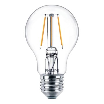Lâmpada LED Filamento Philips E27/4,3W/230V 4000K