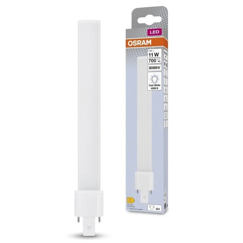 Lâmpada LED G23/6W/230V 4000K - Osram