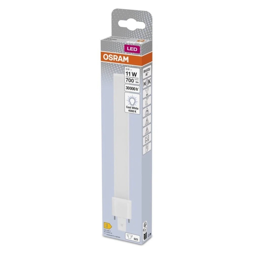 Lâmpada LED G23/6W/230V 4000K - Osram