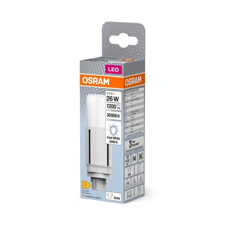 Lâmpada LED G24d/9,5W/230V 4000K - Osram
