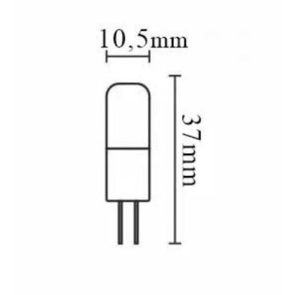 Lâmpada LED G4/2W/12V 4000K