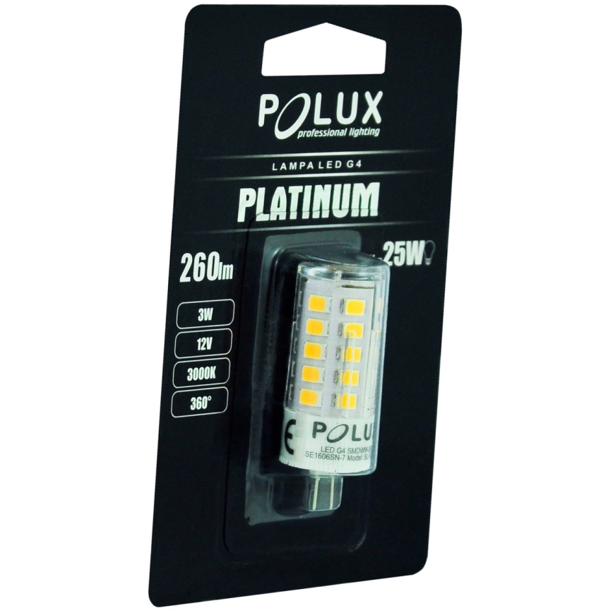 Lâmpada LED G4/3W/12V 3000K