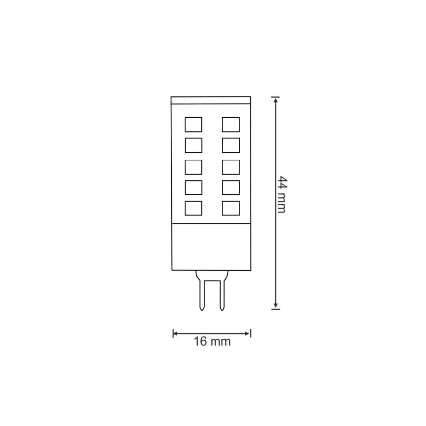 Lâmpada LED G4/3W/12V 6500K
