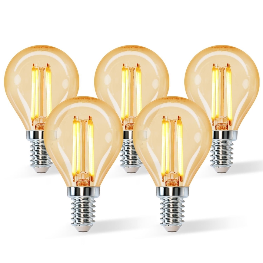 Lâmpada LED G45 E14/4W/230V 2200K - Aigostar