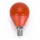 Lâmpada LED G45 E14/4W/230V laranja - Aigostar