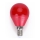Lâmpada LED G45 E14/4W/230V vermelha - Aigostar
