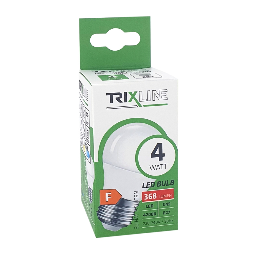 Lâmpada LED G45 E27/4W/230V 4200K