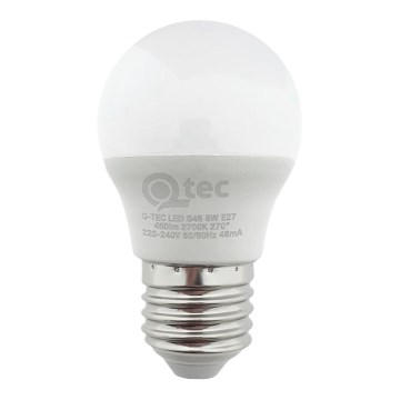 Lâmpada LED G45 E27/5W/230V 2700K