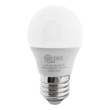 Lâmpada LED G45 E27/5W/230V 4200K