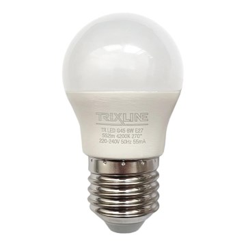 Lâmpada LED G45 E27/6W/230V 4200K