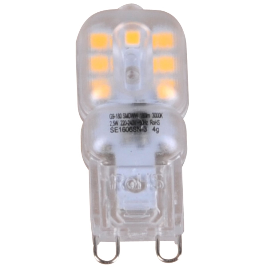 Lâmpada LED G9/2,5W/230V 3000K
