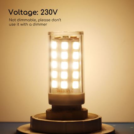 Lâmpada LED G9/3W/230V 3000K - Aigostar