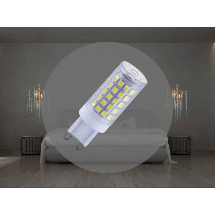 Lâmpada LED G9/4,6W/230V 2800K