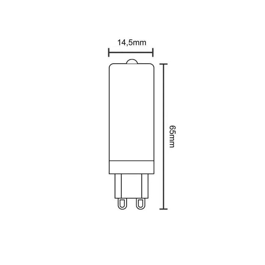 Lâmpada LED G9/4W/230V 4000K