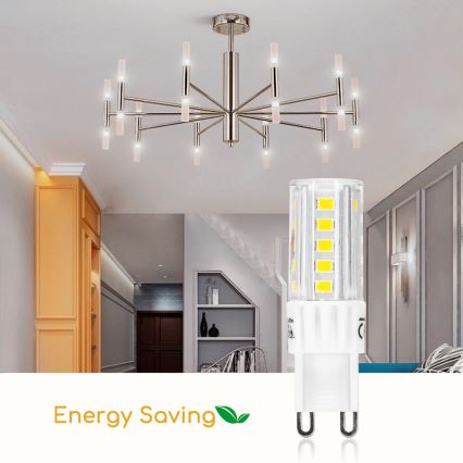 Lâmpada LED G9/4W/230V 6500K - Aigostar