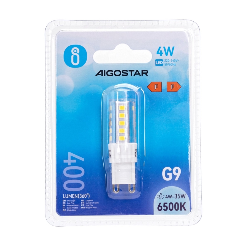 Lâmpada LED G9/4W/230V 6500K - Aigostar