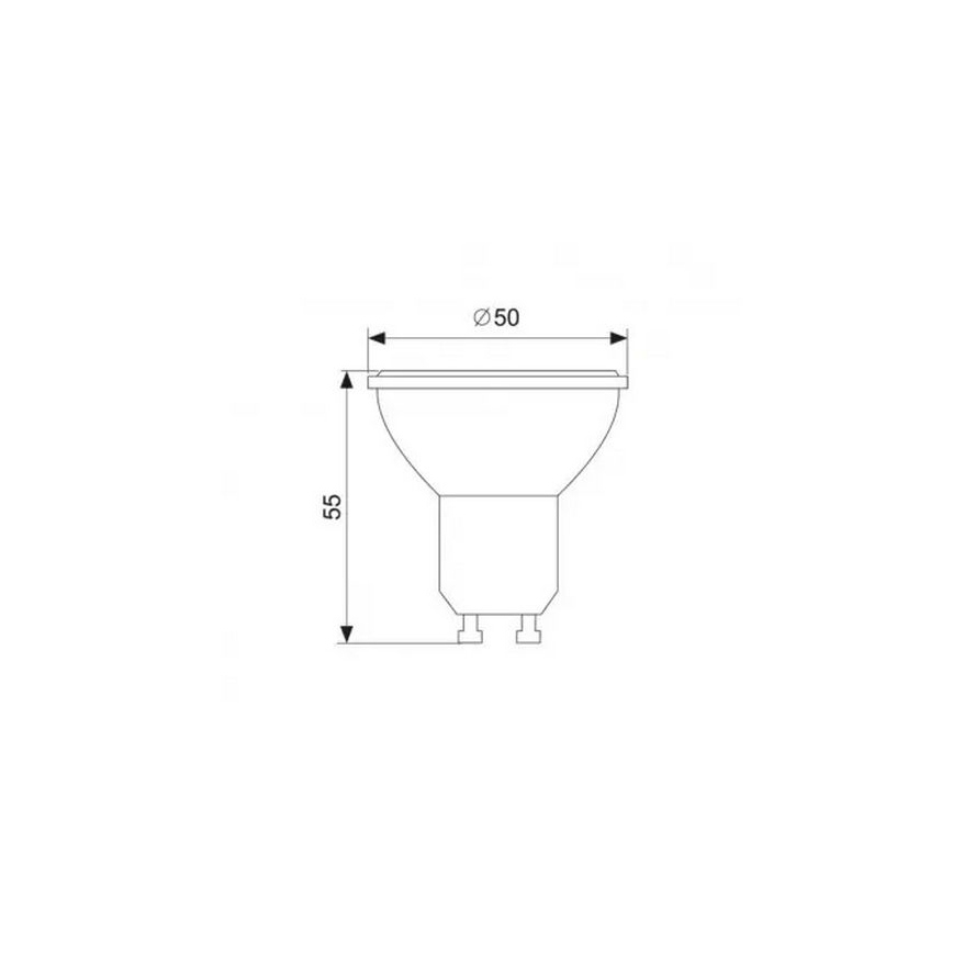 Lâmpada LED GU10/1,5W/230V 4000K