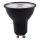 Lâmpada LED GU10/4,5W/230V 4000K preto