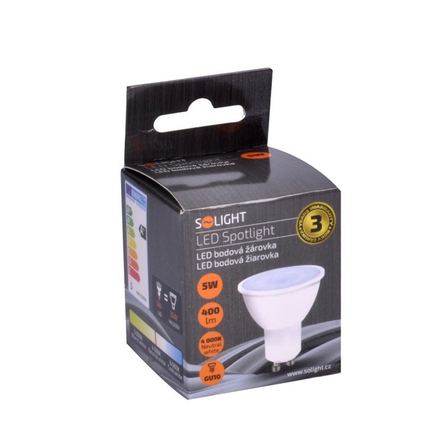 Lâmpada LED GU10/5W/230V 4000K