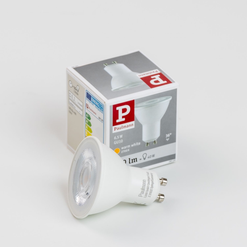 Lâmpada LED GU10/6,5W/230V 2700K - Paulmann 28720