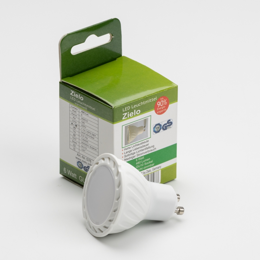 Lâmpada LED GU10/6W/230V 3000K