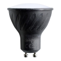 Lâmpada LED GU10/6W/230V 3000K preto
