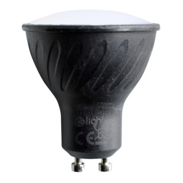 Lâmpada LED GU10/6W/230V 3000K preto
