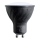 Lâmpada LED GU10/6W/230V 3000K preto