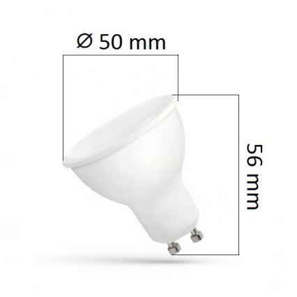 Lâmpada LED GU10/6W/230V 4000K
