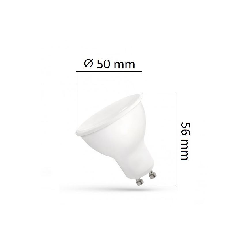 Lâmpada LED GU10/6W/230V 4000K