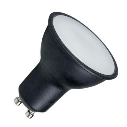 Lâmpada LED GU10/6W/230V 4000K preto
