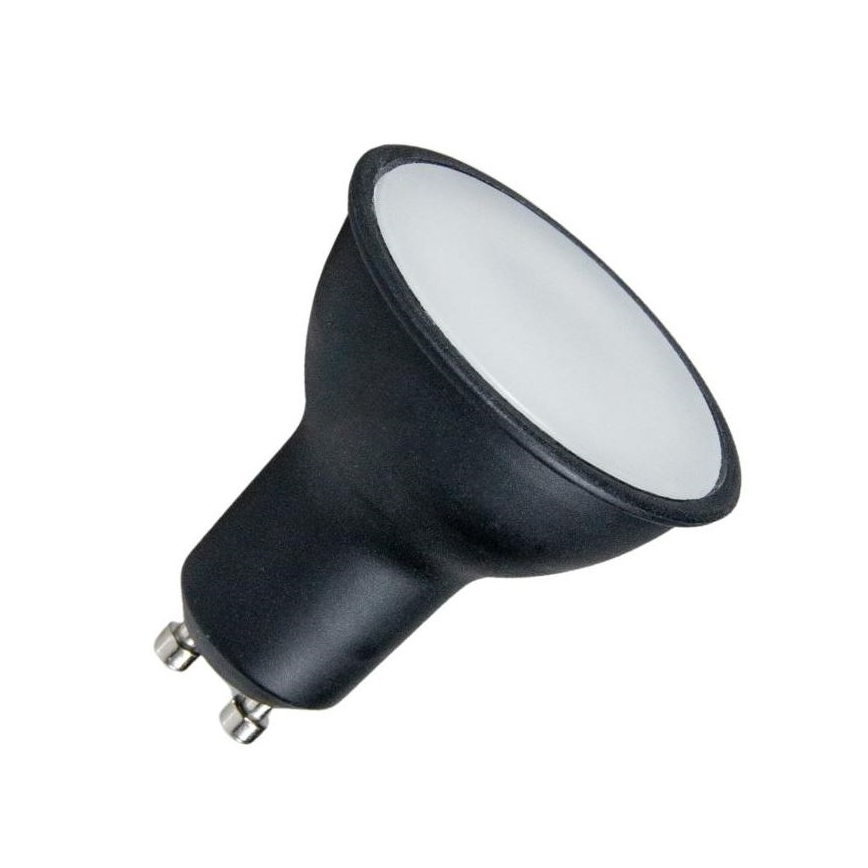 Lâmpada LED GU10/6W/230V 4000K preto
