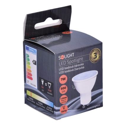 Lâmpada LED GU10/7W/230V 3000K