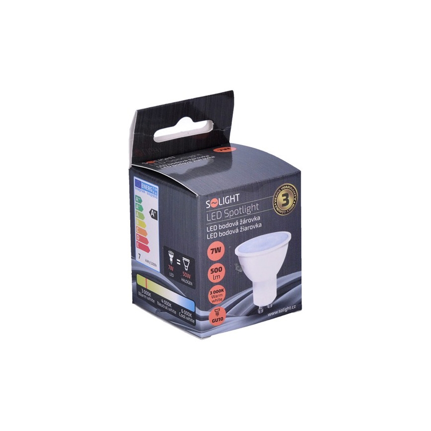 Lâmpada LED GU10/7W/230V 3000K