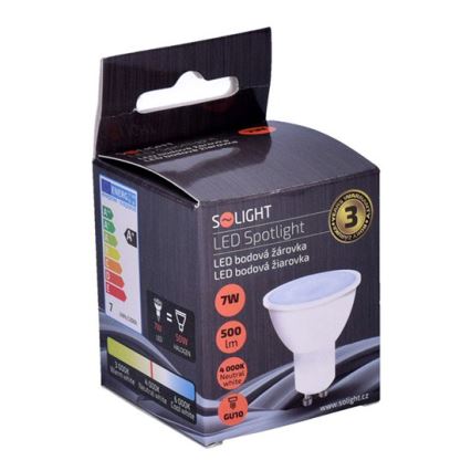 Lâmpada LED GU10/7W/230V 4000K