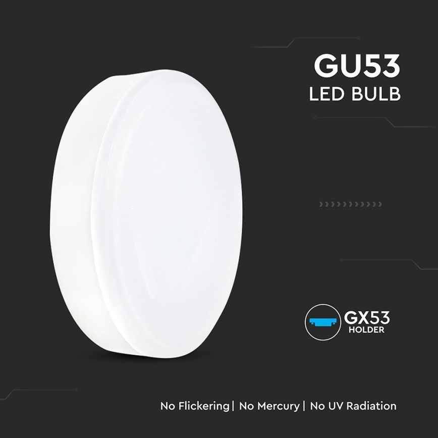 Lâmpada LED GX53/6,4W/230V 4000K