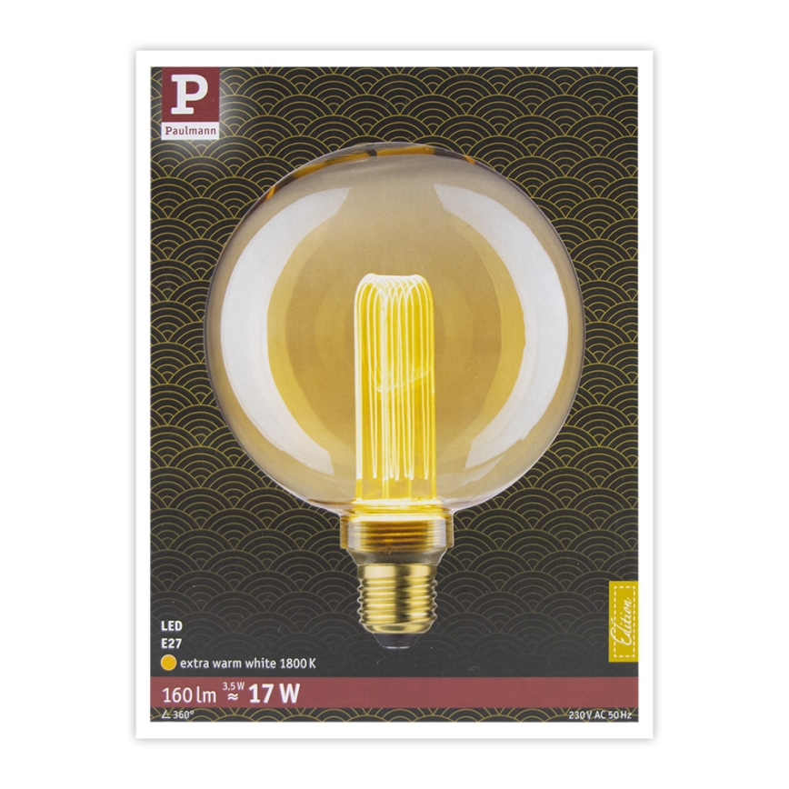 Lâmpada LED INNER G125 E27/3,5W/230V 1800K - Paulmann 28875